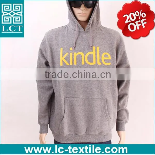2016 no Minimum Promotional Customized Zip up Cotton Hoodies LCTH-001 photo-4