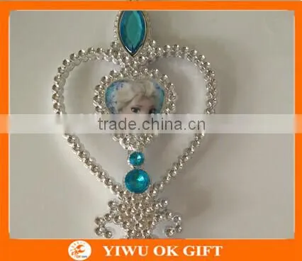Princess Elsa Anna Hair Accessories Queen Crown&Long Braid With Magic Wand For Sale photo-5