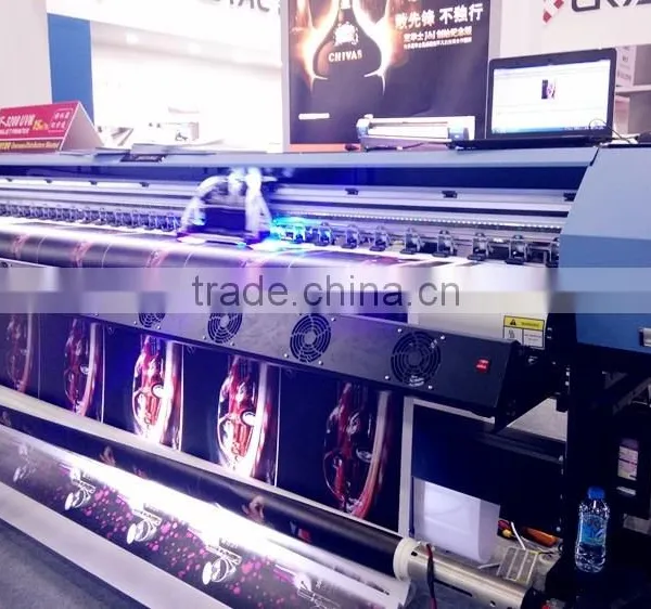 1.9m High Speed High Resolution Dx5 Head uv Printer for Sale photo-2