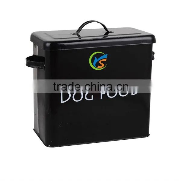 Galvanized Metal Food Grade Storage Pet Food Bin