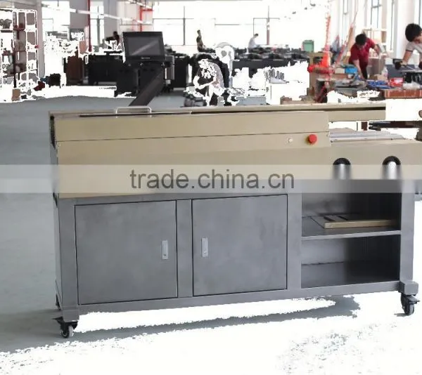 800AT Copper Paper Perfect Binding Machine 58000 Auto Covering Art Paper photo-4