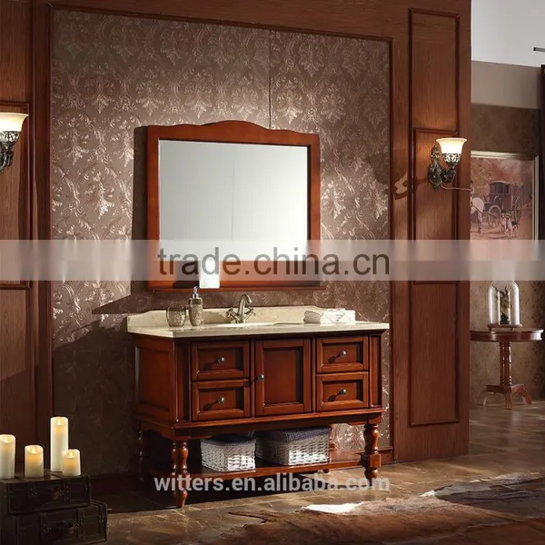 Morden Commercial Luxury Antique Bathroom Furniture WTS1616B photo-2