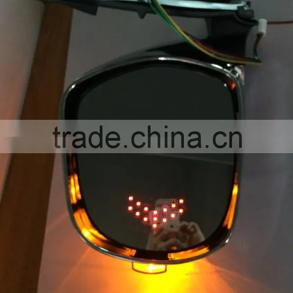 Auto Body Parts Chrome LED Electric Folding Side Mirror for Toyota Hiace 2005-2016 Accessories photo-6