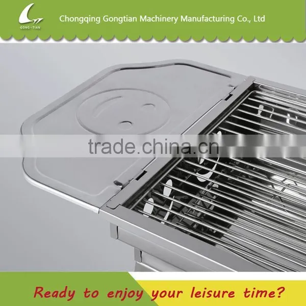 Good Quality Folding Charcoal Bbq Grills for Camping photo-3