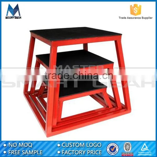 MSG Crossfit Steel Multi Sizes Plyometric Platform Box Set photo-5