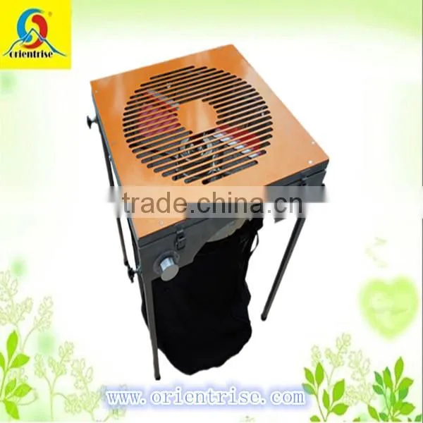Motor-driven Stand Table Leaf Trimmer With Heavy Duty Plastic Cover 18"