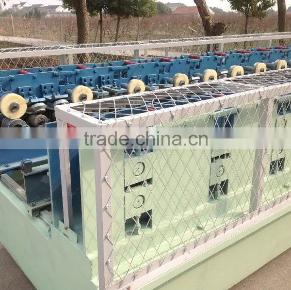 Automatic Adjustable Roller Door Box Roll Forming Machine photo-6