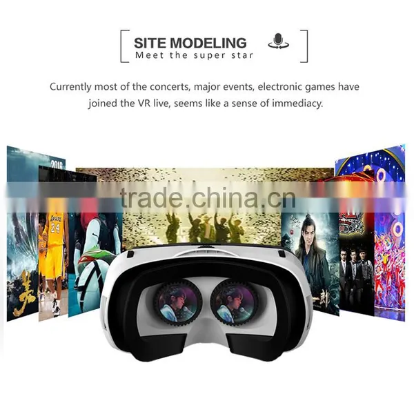 Imported Glasses for 3d Case vr Virtual Reality Box for HD Blue Video and Games photo-6