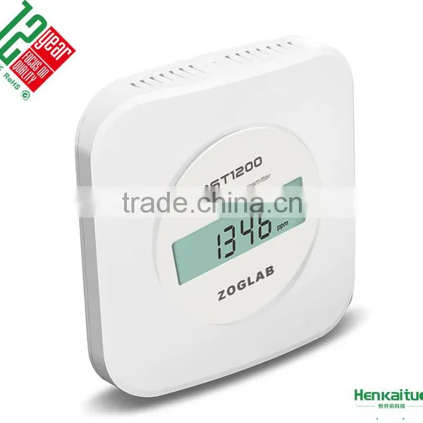 NDIR Sensor Carbon Dioxide Gas Flow Detector Optical Transmitter Price 0~10000 Ppm CO2 Transmitter photo-2