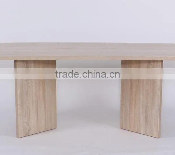 simple balck table design computer table in office