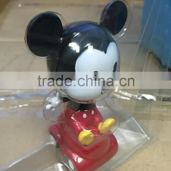 Micky Mouse Figure Pull-back Vehicle,Customized Cute Plastic Car Cartoon Toys photo-2