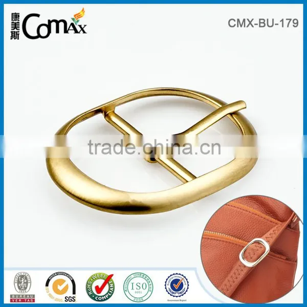 Zinc Alloy Pin Buckle Arc Gold Metal Hat Buckle Hook photo-3