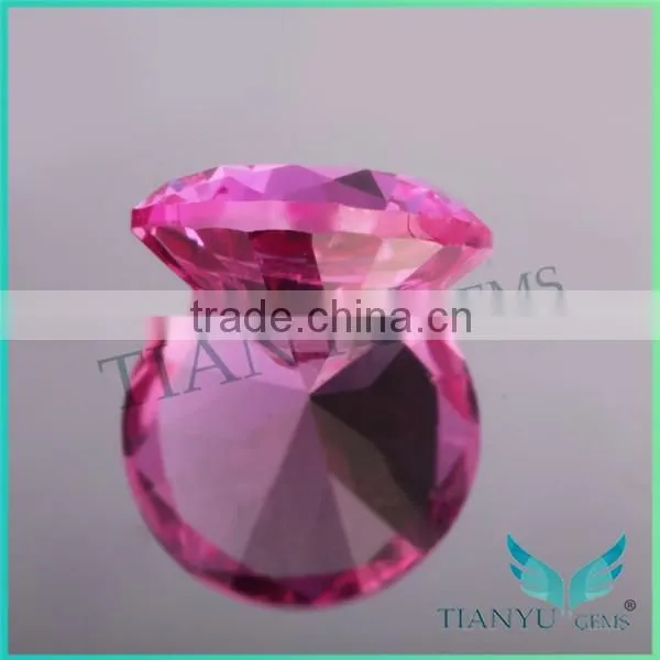 Wuzhou Wholesale Synthetic Diamonds 3# Ruby Gemstone, Synthetic Corundum Rough, Rough Ruby Corundum photo-3