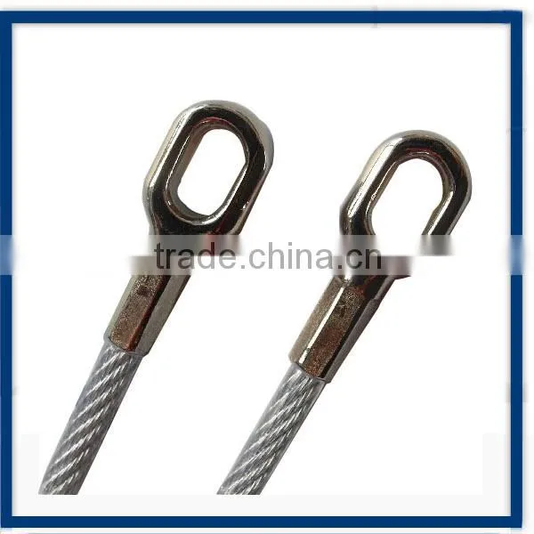 Steel Cable With O Shape Big Terminal for Security Use photo-3