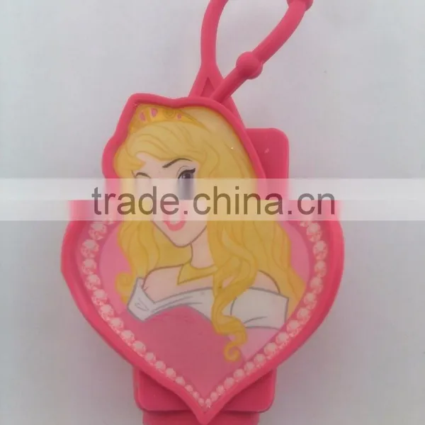 2016 Assorted Colors Cute Cartoon Silicone Neoprene Key Holder photo-2