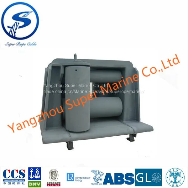 JIS F2026-80 Five Roller Fairlead Type B/ Mooring Roller,Ship Five Rollers Fairlead,Five-Roller Fairlead For Boat photo-4