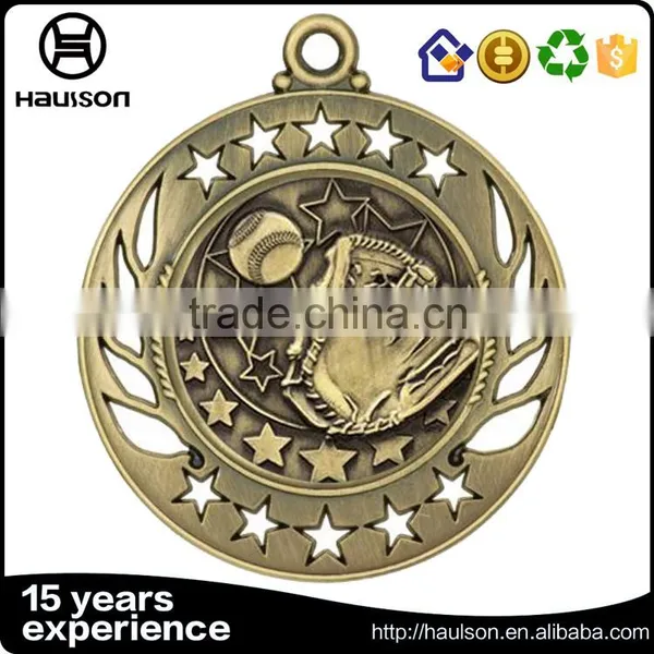 Wholesale Custom Hollow Out Stamping Soft Enamel Iron Zinc Alloy Antique Gold Plated Martial Sport Medal With Ribbon photo-6