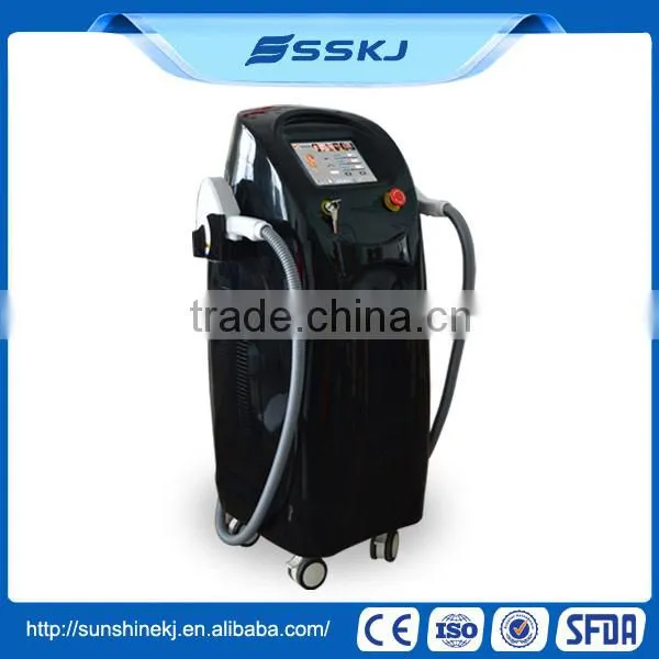 Vertical 10 BARS Lightsheer Diode Laser Hair Removal With CE photo-3