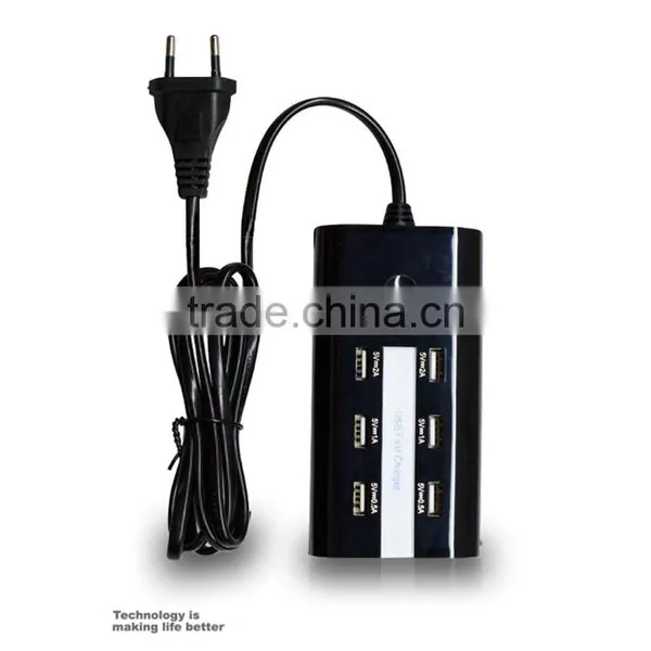 6 Port USB Desktop Rapid Charger. Multiport USB Travel Charger, Multi USB 6 Port Charger Desktop Rapid photo-6