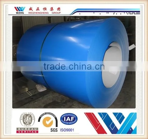 Weizhengheng Color Coated Steel Coil EN10169 Pre Painted Ppgi Coil/color Steel Coil photo-5