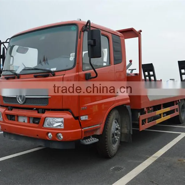 4*2 Dongfeng Kingrun 5 Tons Mini Flatbed Truck for Sale photo-2
