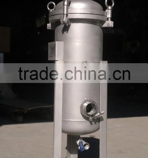 Sea Water Treatment Used Basket Bag Type Bag Filter Press photo-2