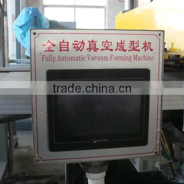 Double Worktables PS Fully Automatic Vacuum Forming Machine photo-4