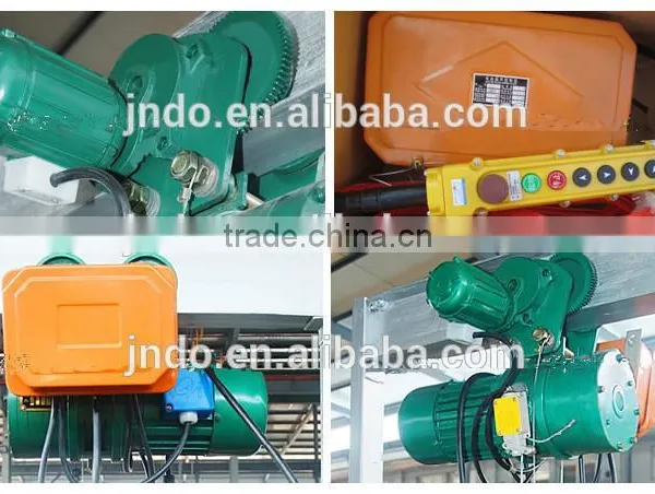 Used Portable Construction Electric Winch Hoist for Small Crane photo-2