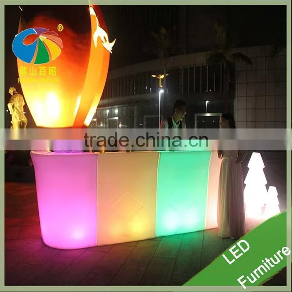 Aibaba Com Outdoor Furniture PE Bar Counter Used Nightclub Furniture for Sale photo-2