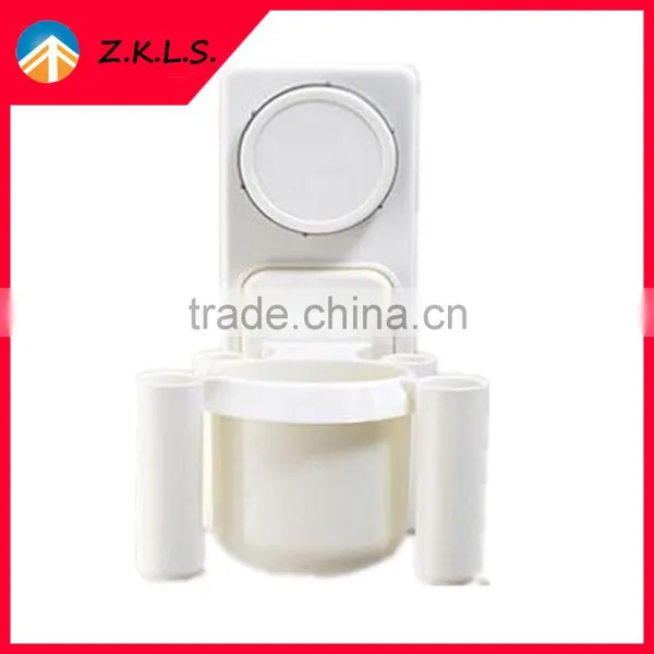 Household Home Wall Plastic Toothpaste And Toothbrush Holder photo-3