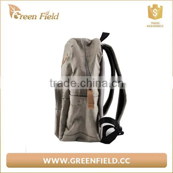Leisure Style Washable Kraft Paper Backpacks photo-3