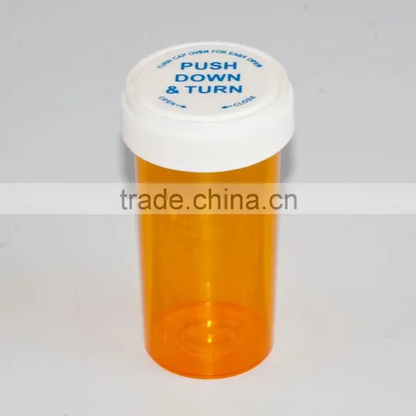 Reversible Child Resistant Plastic PP Vials photo-2