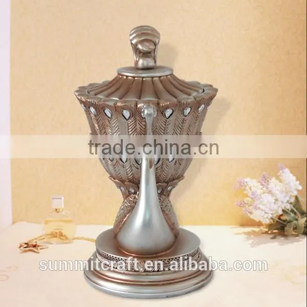 European Ancient Silver High-grade Peacock Trinket Boxes photo-2