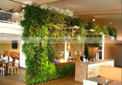 Fake Grass Wall China Factory House Use Artificial Living Wall photo-2