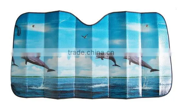 Aluminium Dolphin Car Sun Shade photo-4
