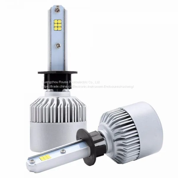 Led Car Headlight S2 H1 CSP 8000lm/set 72w/set Led Headlight 36w/bulb 4000lm/bulb Lamp photo-2