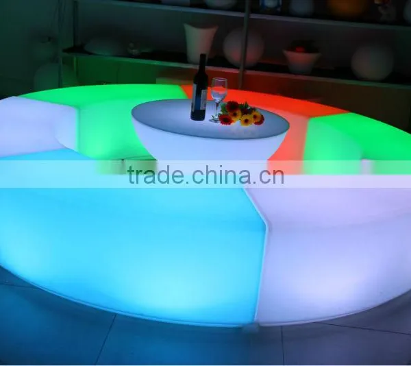 Elegant Popular Led Rechargeable Illuminated Bar Stool Chair photo-4