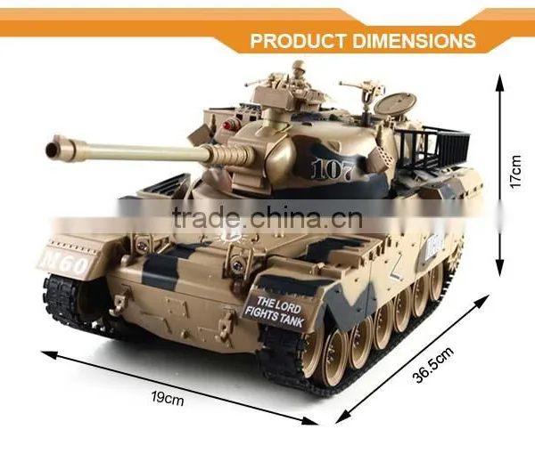 2015 Hot Sale High Quality 2.4G Remote Control Mini18 CH Military Tank Toys vs Heng Long Tank,RTH217850 photo-4