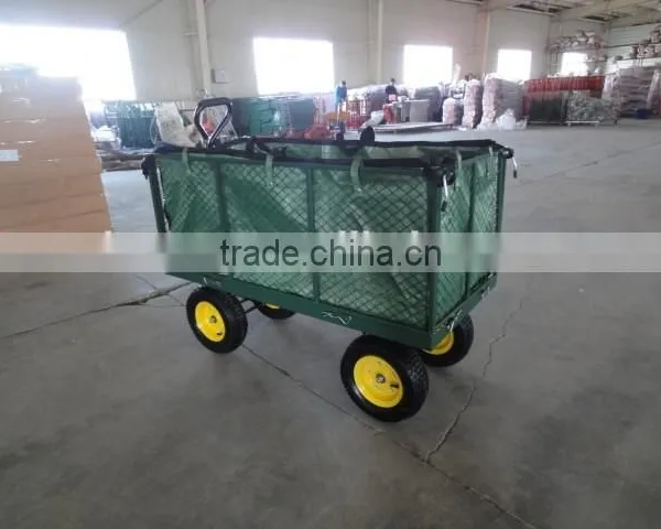 TC1840H Heavy Duty Garden Metal Cart,mesh Cart photo-2