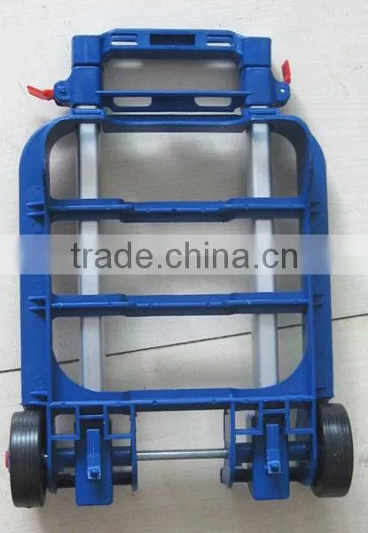 Light Weight Foldable Aluminium Plastic Hand Trolley photo-2