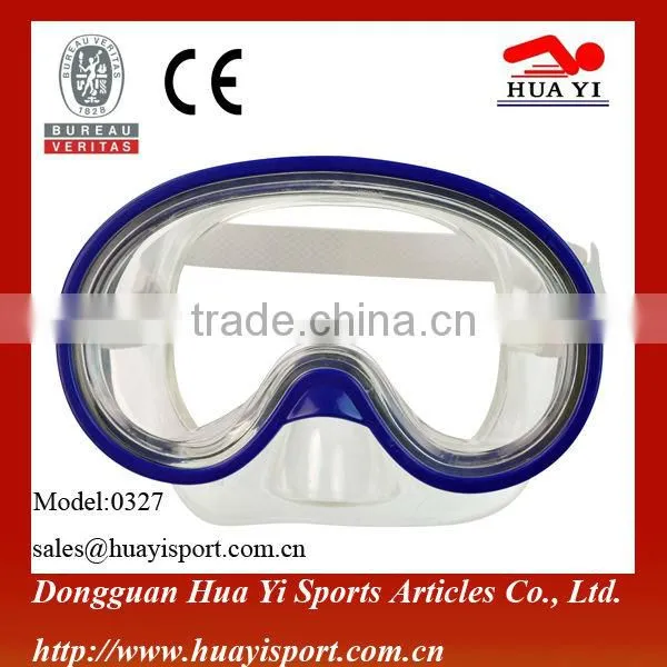 Custom Logo on Strap Wide Size Single Lens Diving Mask photo-2