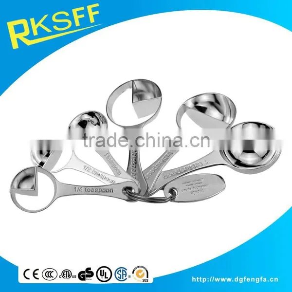 Manufacturer Directly Hot Sale Cheap Super Quality Chrome Plate Metal Measuring Spoon photo-2