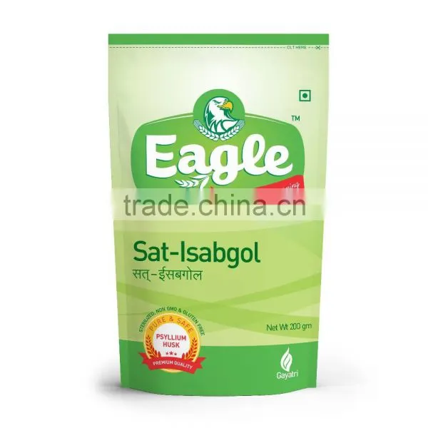 EAGLE Sat Isabgol 200 gm Standy Zip Pouch