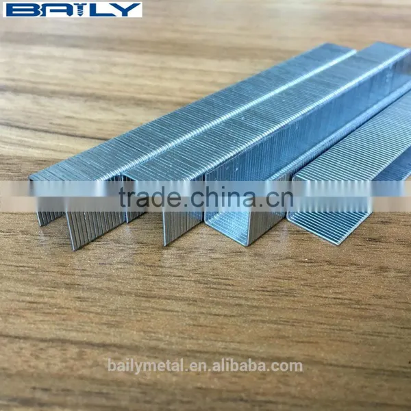 Cheap Price Supply Crown: 9.00mm 22GA 71 Series Staples, 71/16, 71/14, 71/12, 71/10, 71/08, 71/06 Staples photo-4