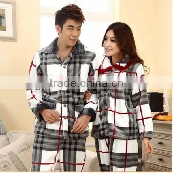 2015 Woman Pyjama Cotton, Smocked Pyjama,Flannel Pajamas