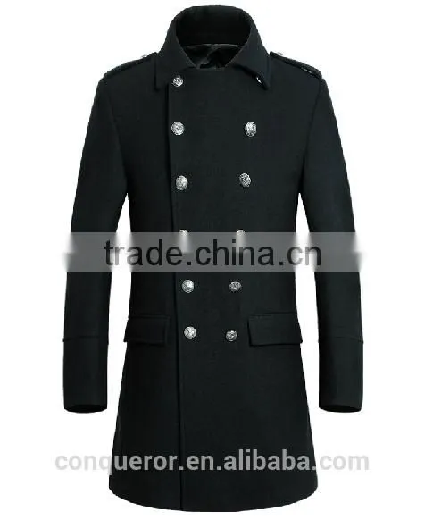 Fashion Wool Winter Men Overcoat BCL014 photo-3