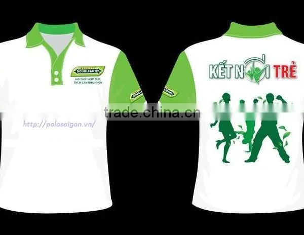 Promotion Cotton T Shirt Polo T-shirt Polo Shirt Uniform, Short Sleeves Polo photo-3