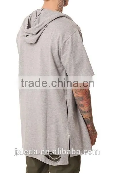 Pure Cotton Best Quality Streewear Short Sleeve Jersey Mens Jacket photo-2