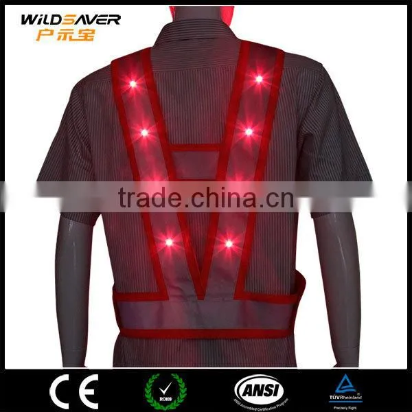 Hot Sale Road Safety Sign Luminous Vest /Led Jacket photo-4