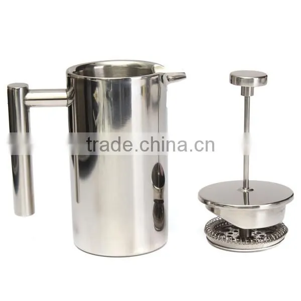 350ml Doublewall Stainless Steel Coffee Plunger French Press Tea Maker photo-4